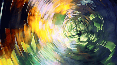Abstract swirl of vibrant colors in motion, symbolizing creativity, transformation, and dynamic change in digital environments.
